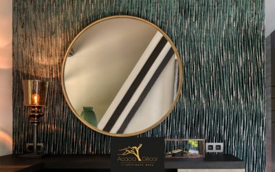Quelques secondes d’inspiration | DWC | Tissu mural authentique